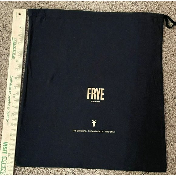 Frye Purse Storage Bag Used Black Tan - Picture 7 of 7